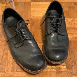 Vintage Shoe Company - black leather shoes - 12 M